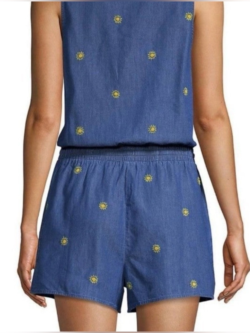 SPLENDID X GRAY MALIN || Chambray Romper. Sz. XL - Picture 5 of 15